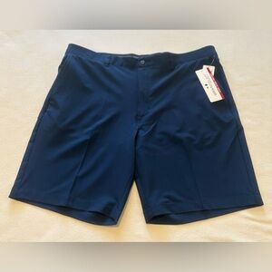 Grand Slam Men's Navy Flat Front Shorts